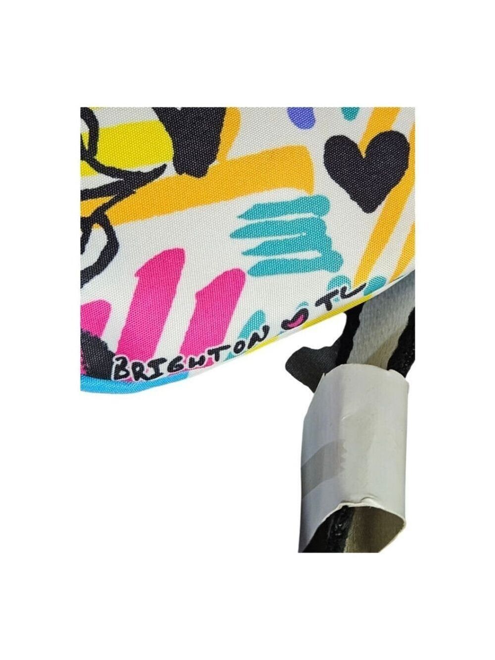 Brighton Graffiti Love Multi-color White One Size Crossbody Belt Bag - Picture 7 of 11